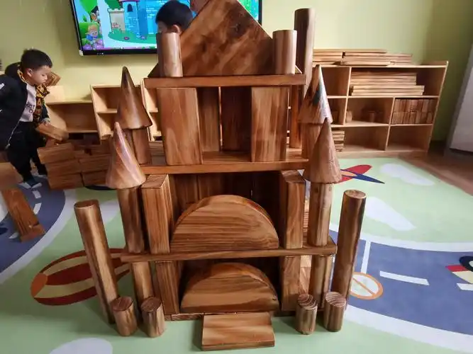 其它 小一班建构课 写美篇                  《美丽的城堡》