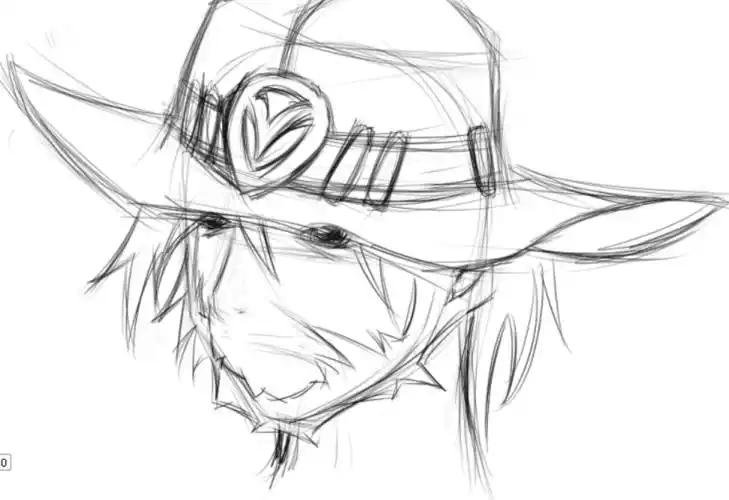 咸鱼咸鱼咸半夜没事干画个麦克雷多图杀猫