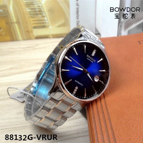 bowdor宝舵手表 男表机械表全自动腕表日历防水商场同款88132