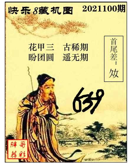 快乐8第100期藏机图