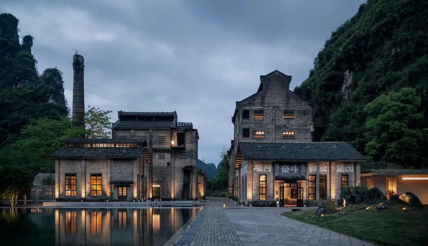 中国奢华酒店19:阳朔糖舍酒店,镶嵌在桂林山水中的建筑艺术品