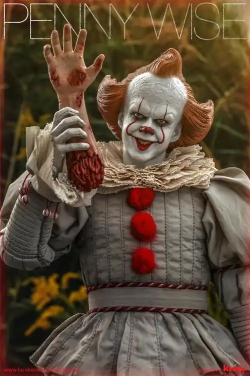 hottoys小丑回魂2潘尼怀斯16比例珍藏人偶博客图