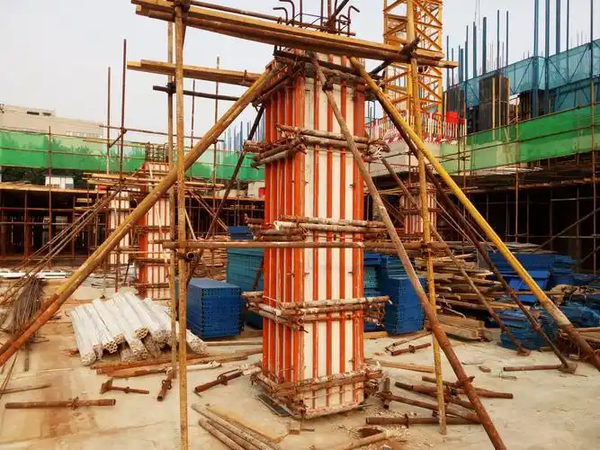 钢框塑料柱模-二次成型