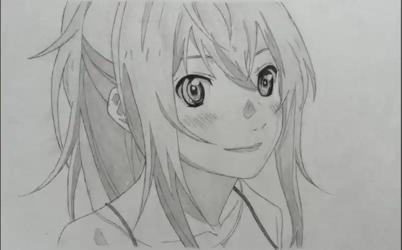 【手绘/绘画过程】画一个四谎的宫园薰,没有你的四月又来了啊,小熏