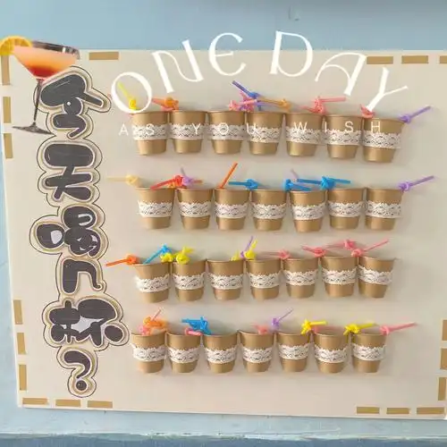 幼儿园喝水四部曲班级公约