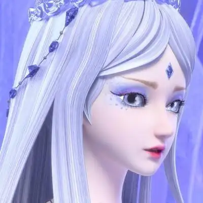 冰公主头像壁纸 禁二改