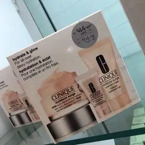 clinique/倩碧水磁场100小时面霜50ml 眼霜5ml 面膜30ml3件套礼盒