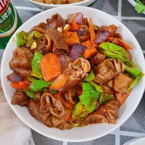 家常溜肥肠超级简单下饭