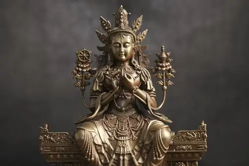 天冠弥勒菩萨佛像