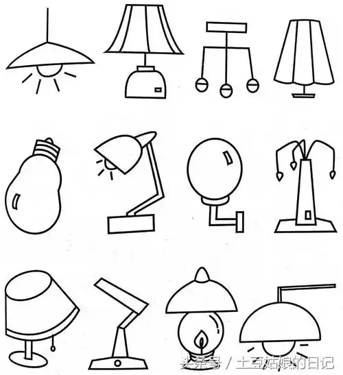 器物简笔画 好看的器物简笔画