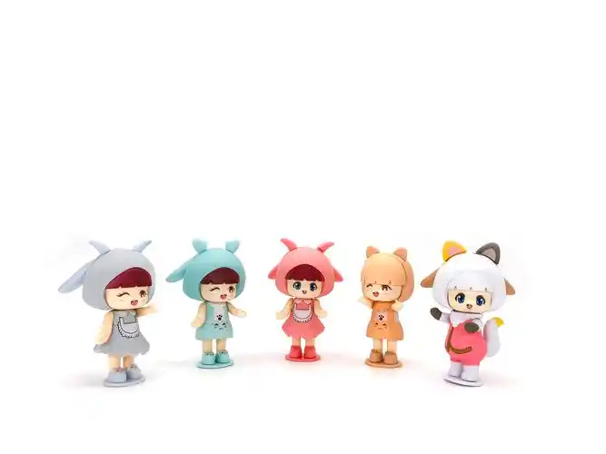 卡通搞怪盲盒可动关节的公仔手办网红新款纪念品礼物玩偶搪胶预售