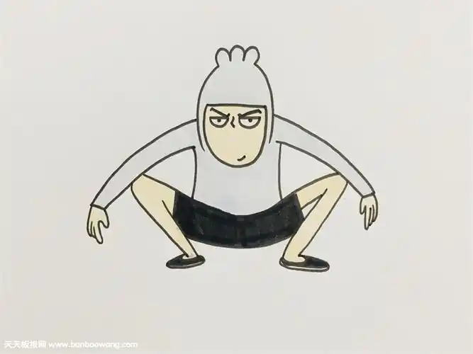 刺客伍六七的剪刀简笔画教程