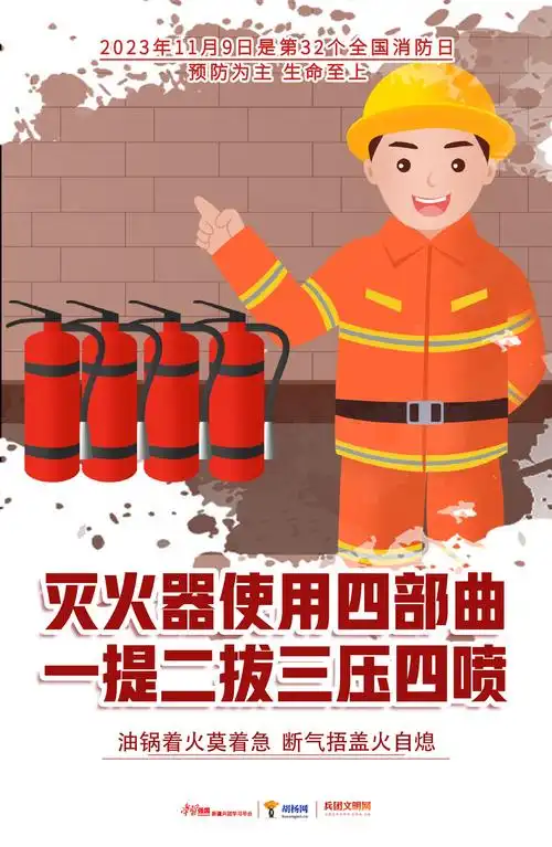 海报丨初起火灾扑灭