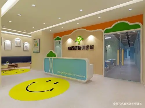 培训学校装修案例教育机构400m05设计图片赏析--土巴兔装修效果图
