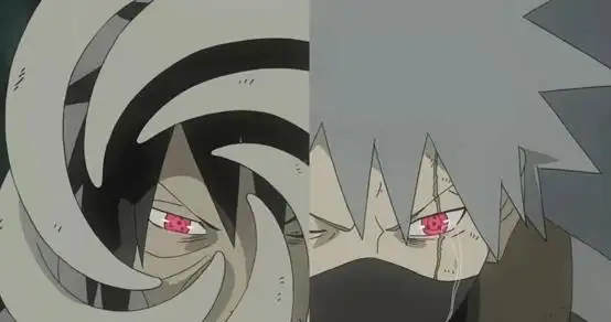 火影卡卡西哭的最伤心的一次带土气得脑袋上长出了花