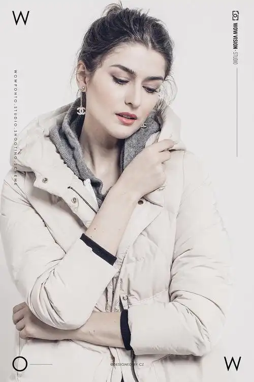 女模冬装外景 棚拍|摄影|人像摄影|哇哦摄影 - 原创作品 - 站酷