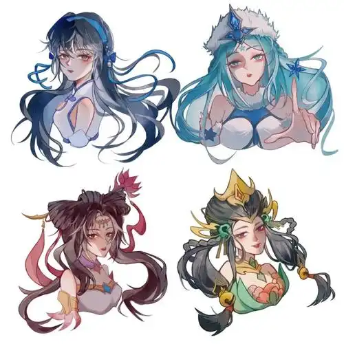 王者荣耀四美整一起