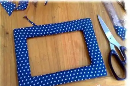 如何制作布艺相框基本教程