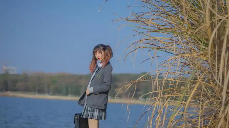 双马尾的jk少女漂亮写真