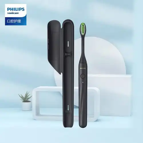 飞利浦sonicare1000系列philipsone电动牙刷hy120016曜石黑