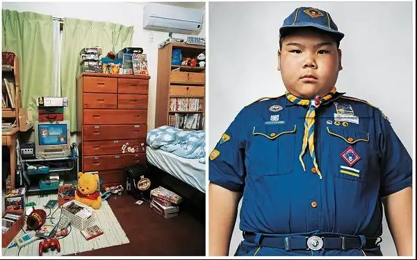 ryuta,10岁,与家人同住于日本东京,是一位儿童相扑选.