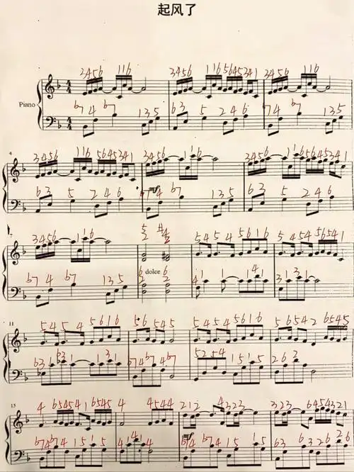 的分解和弦也是以什么开头以什么结尾～#成人零基础学钢琴  #钢琴简谱