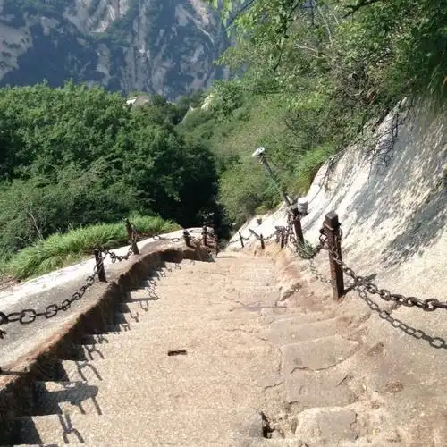 暴走华山,挑战自我