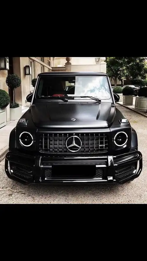 奔驰大g#超帅的黑武士大g