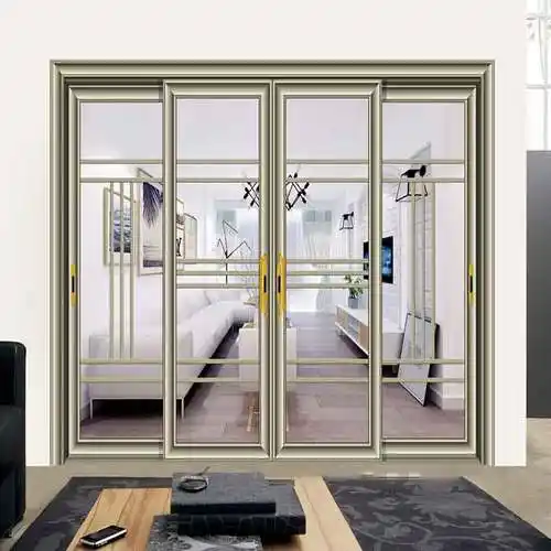 浙江吊轨推拉门浴室门佛山厂家 江门坚惠门窗吊轨移门卫生间门厂家