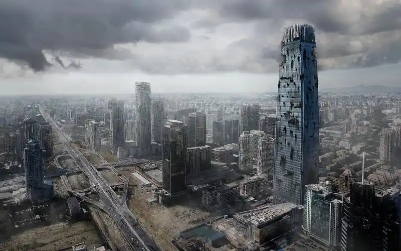 一个人一条狗在废土上捡破烂一