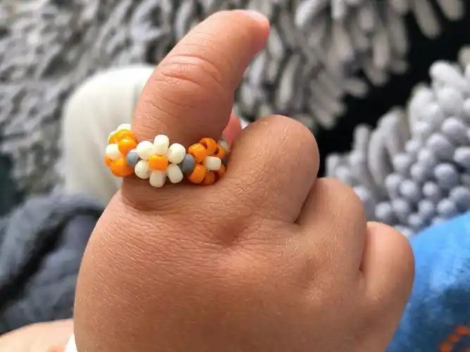 可爱的手工戒指