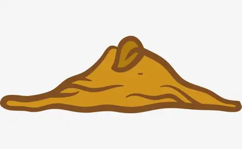 植树节咖啡色种子泥土