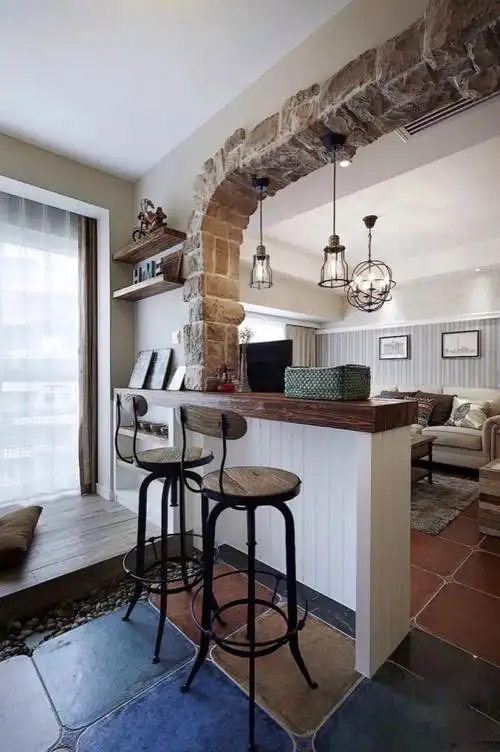 客厅隔断优选小吧台 好用不只一点点