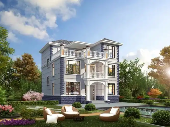 简约大气的两层半别墅