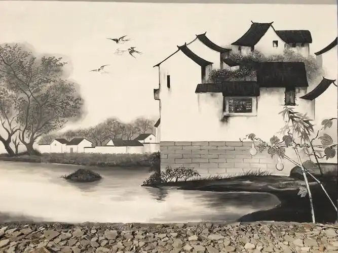 扬州宝应艺全广告公司李立宏十九大新农村墙绘,邀您鉴赏!