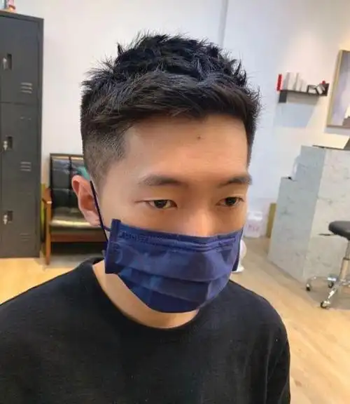 国字脸男生适合什么发型?