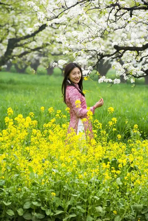 春天的记忆_人像_poco摄影,美女