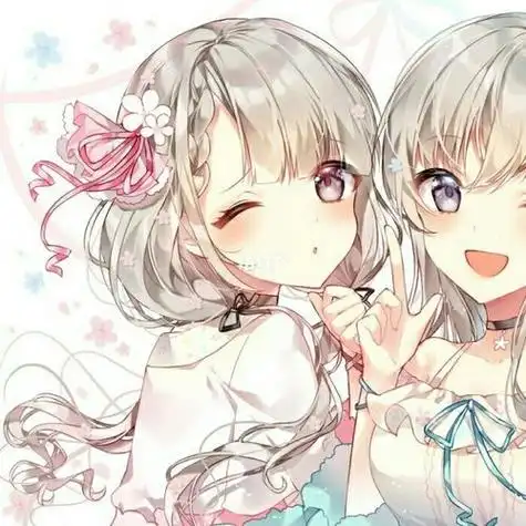 闺蜜头像两人动漫可爱配对 动漫头像图片大全 -【爱个性】