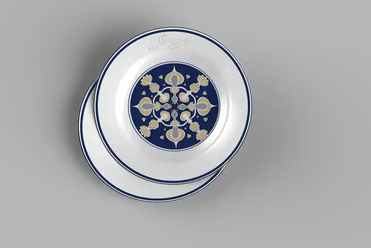 陶瓷餐具图案样板设计