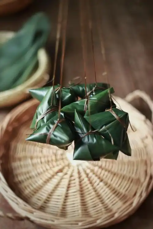 「三角粽的包法」