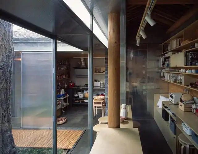 办公空间,多功能空间,建筑师工作室,建筑改造,胡同改造设计,即作建筑