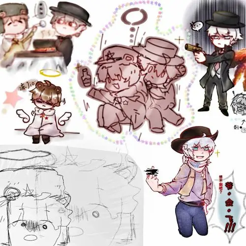 是@只要你产毛熊你就是我爸爸 玫瑰太太的点图……!