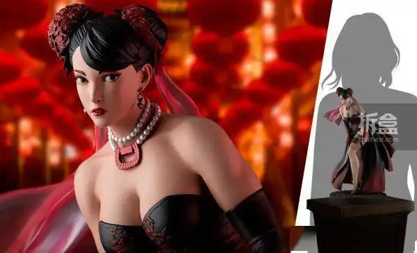 sideshowpcs街霸婚纱春丽weddingchunli14雕像