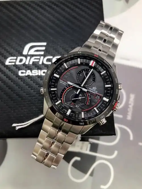 卡西欧太阳能赛车男表eqsa500db1a