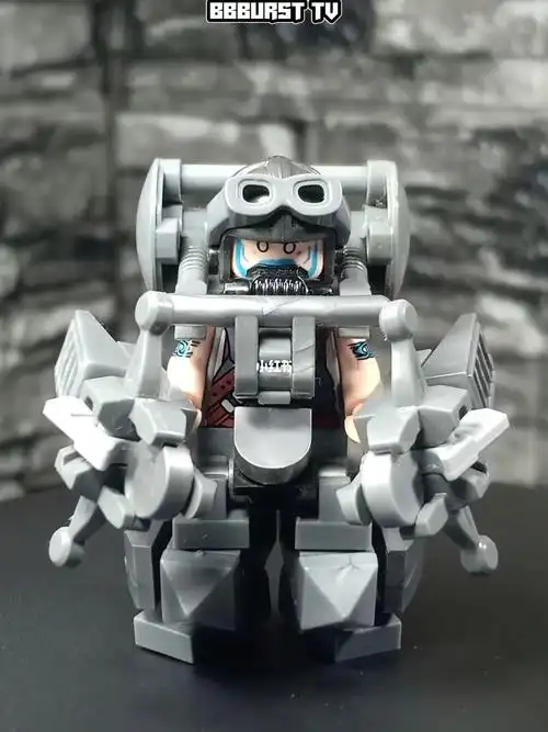 乐高迷你载人机甲moc拼搭教程