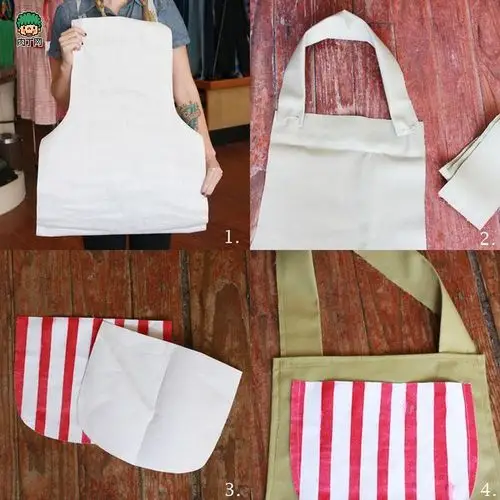 可爱创意的围裙制作简单教程 做美丽时尚家庭主妇-╭★肉丁网