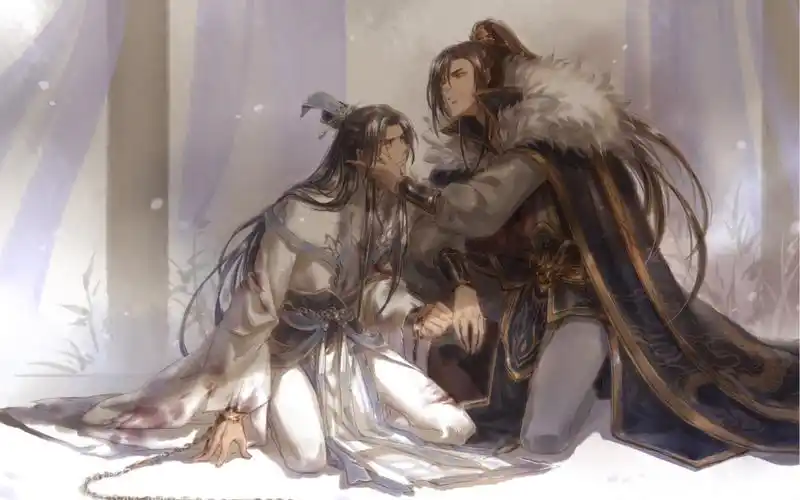 【二哈和他的白猫师尊】有车慎入 前世巫山殿名场面 墨燃*楚晚宁 燃晚