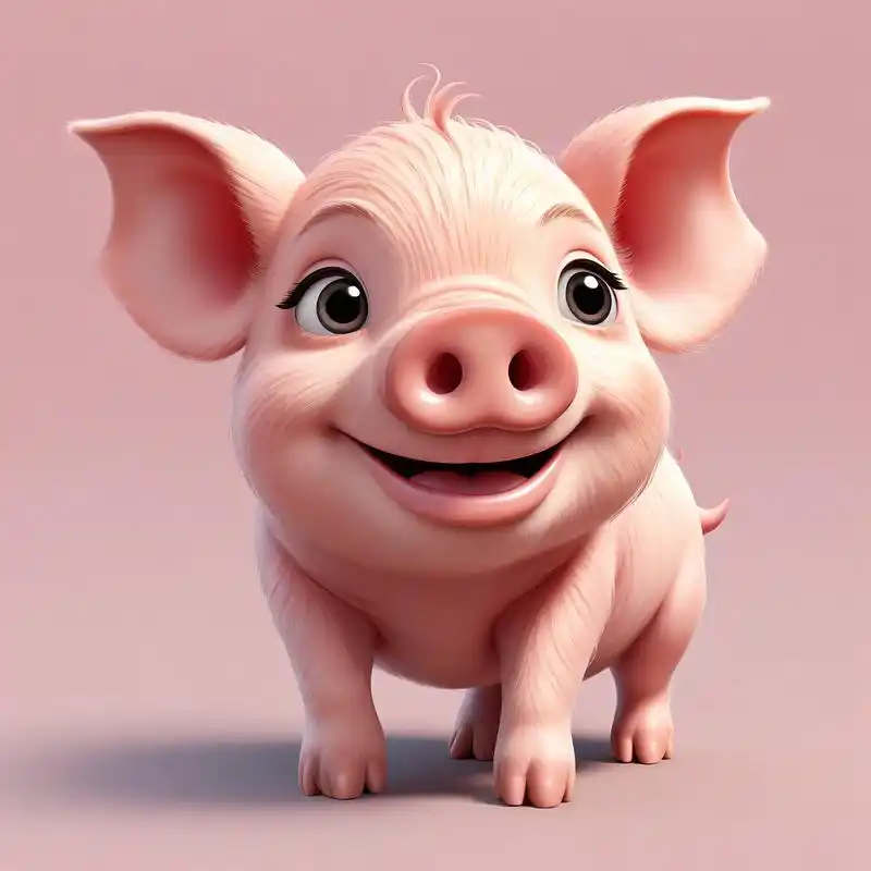 粉色小猪头像9994太可爱啦!