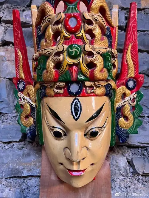 安顺傩面具传承千年的古老表情