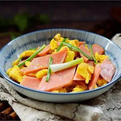 做火腿炒蛋加入这1步好吃到停不下来